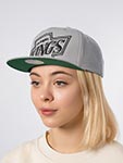 Бейсболка MITCHELL NESS арт. HS10519-LAKGREY Los Angeles Kings NHL (серый)